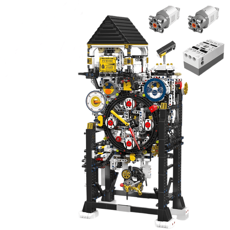 Motorised Cyberpunk Mechanical Clock 3180PCS - RBrickstem®