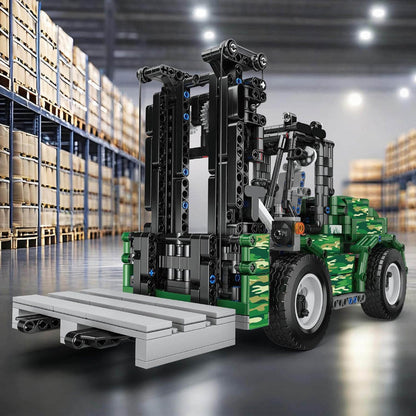 Heavy Duty Forklift 1311Pcs - RBrickstem®
