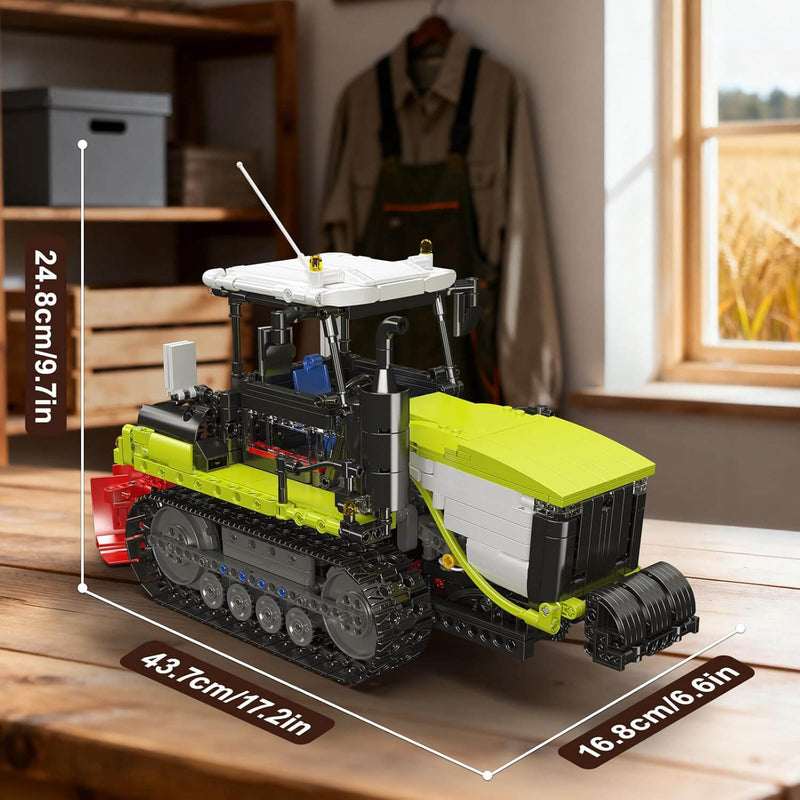 Remote Controlled Crawler Tractor 1356Pcs