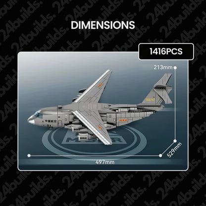 Y-20 Transport Aircraft | 1416pcs