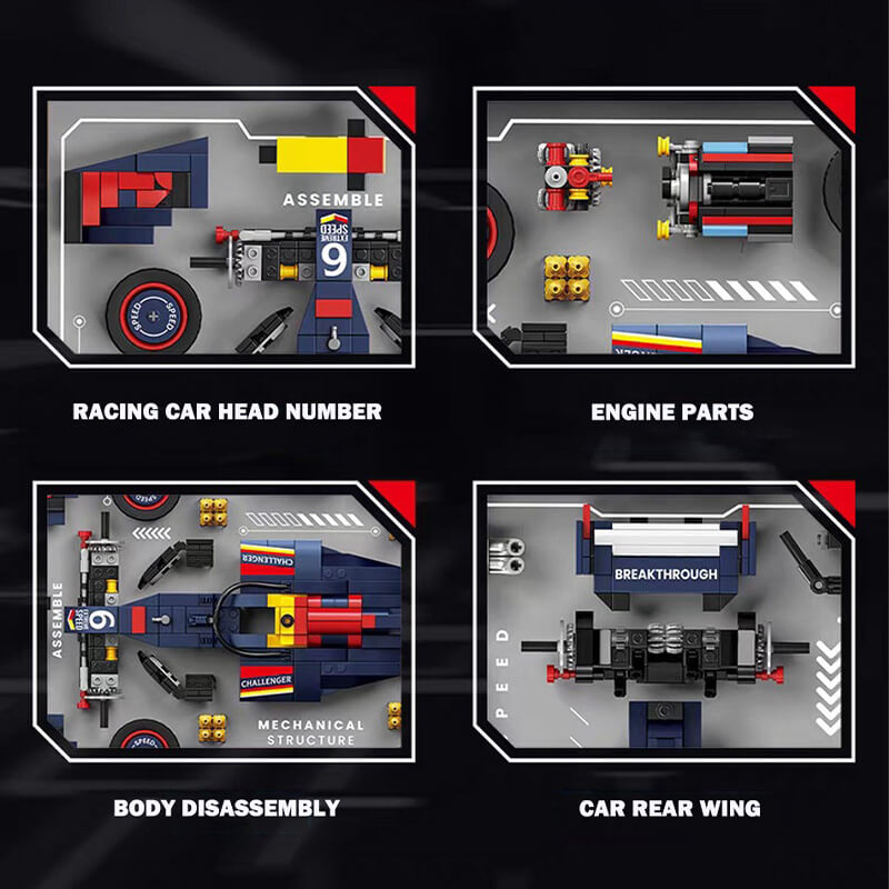 Pole Position Display 737Pcs - RBrickstem®