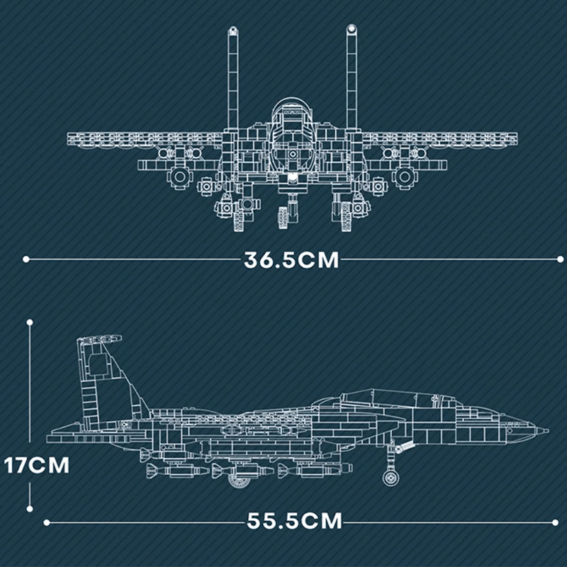 F-15 Strike Eagle 2215pcs mySite