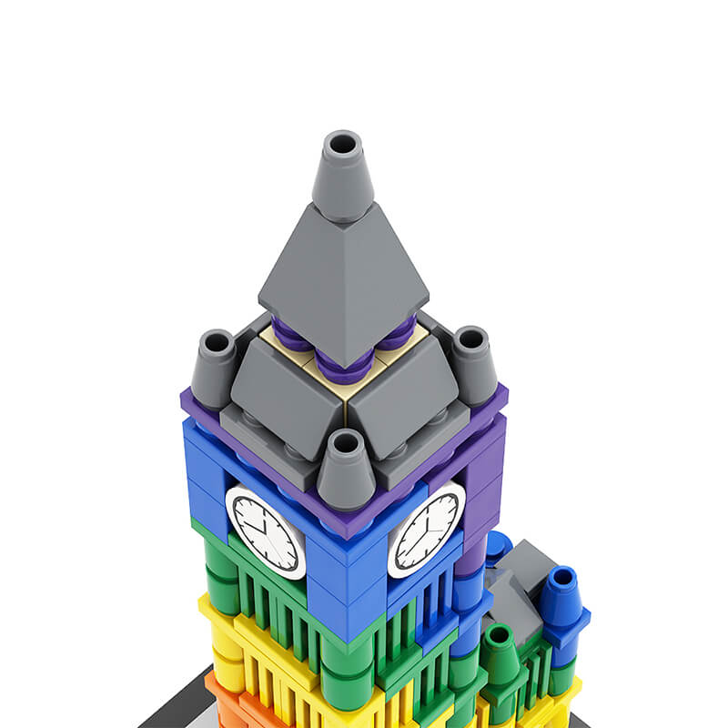 Colorful Big Ben II 414pcs mySite