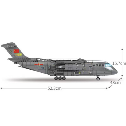 Xi'an Y-20 Cargo Plane 1253pcs mySite