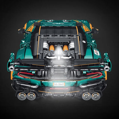 The Ultimate V12 British Racecar 3793PCS - RBrickstem®