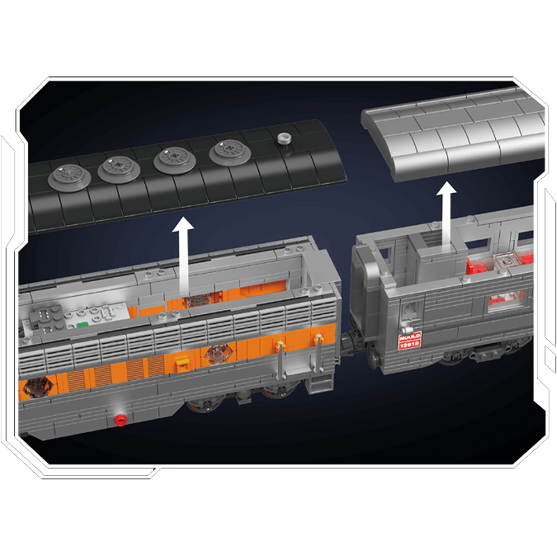 EMD F7 LOCOMOTIVE 1540PCS mySite