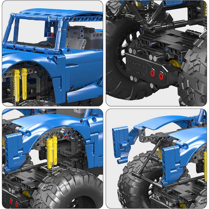 Remote Controlled Monster Truck 1453Pcs - RBrickstem®