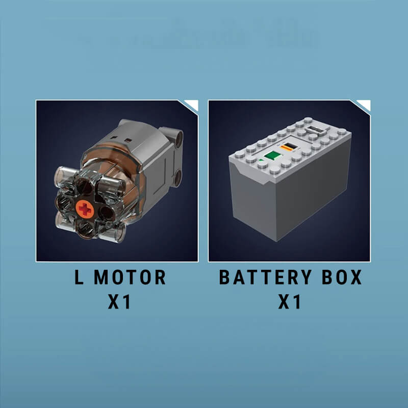 Motorised Water Slide 2087Pcs - RBrickstem®