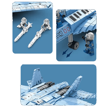 SU-57 Heavy Fighter 1455pcs mySite