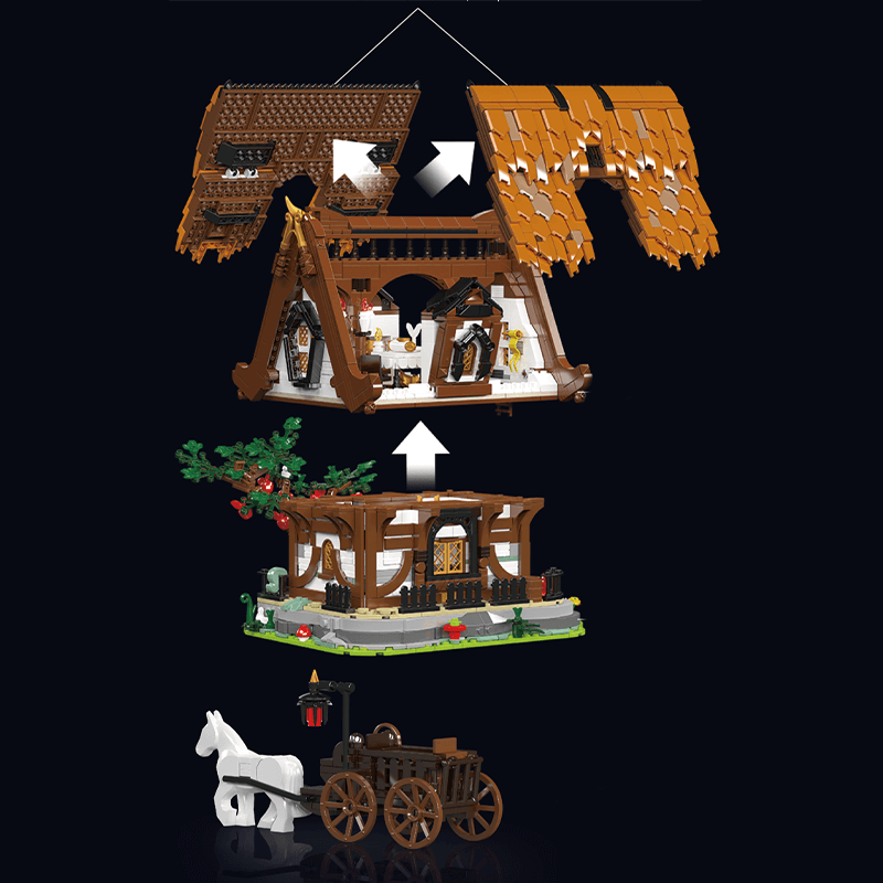 Medieval Wooden Cabin 2191pcs mySite