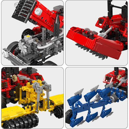 Remote Controlled Classic Tractor 1856Pcs - RBrickstem®