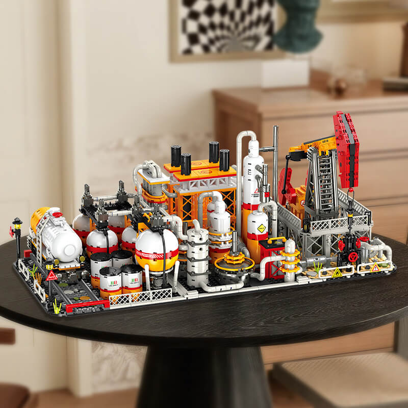 Industrial Oil Refinery Complex 2140Pcs - RBrickstem®