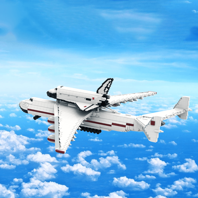 1:110 Buran with Antonov AN-225 Carrierplane 4176pcs mySite