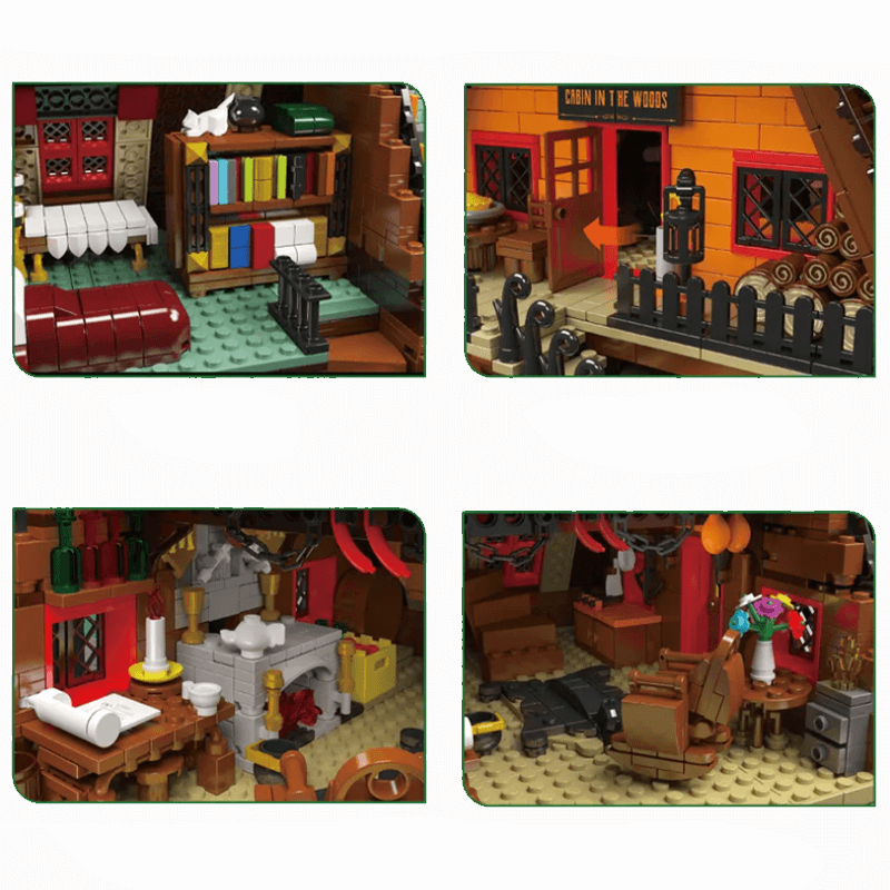 Wooden Cabin In The Woods 3397pcs mySite