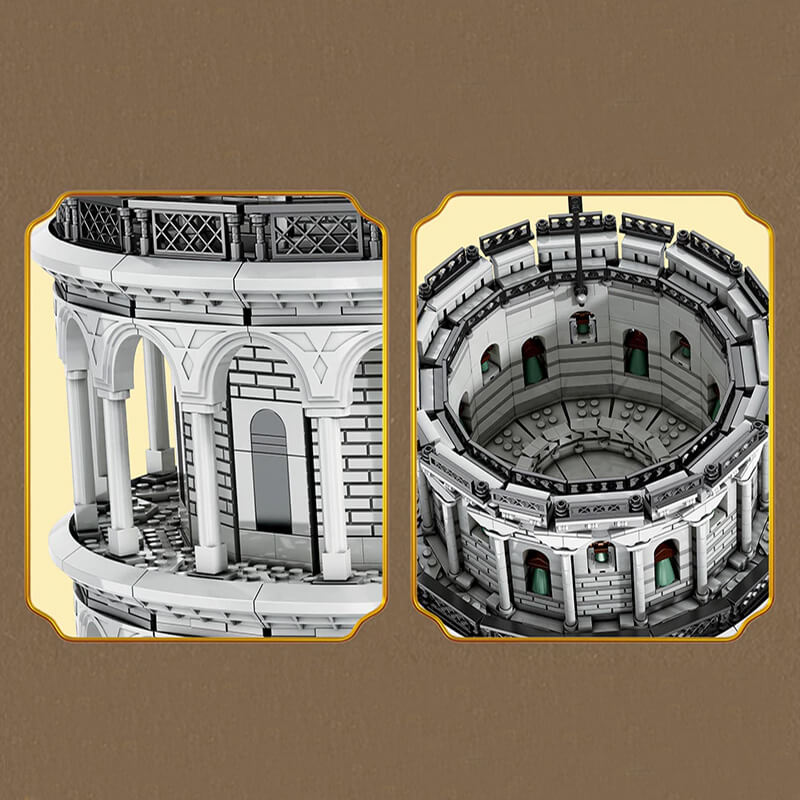 The Ultimate Leaning Tower of Pisa 7651Pcs - RBrickstem®