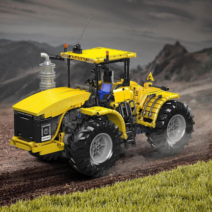 Remote Controlled Yellow Tractor 1299Pcs - RBrickstem®