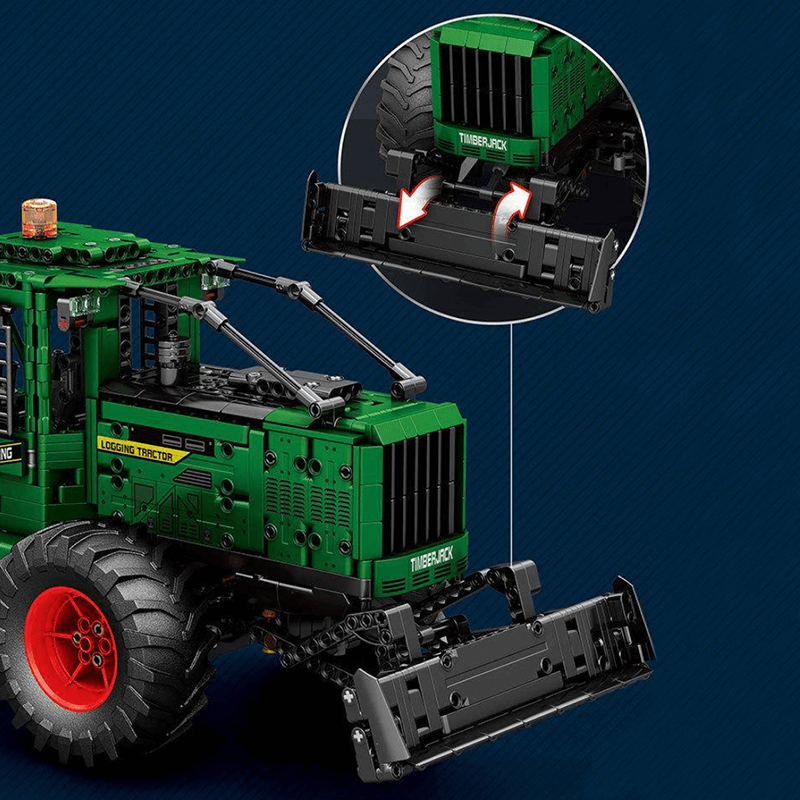 Skidder Tractor 1740pcs mySite