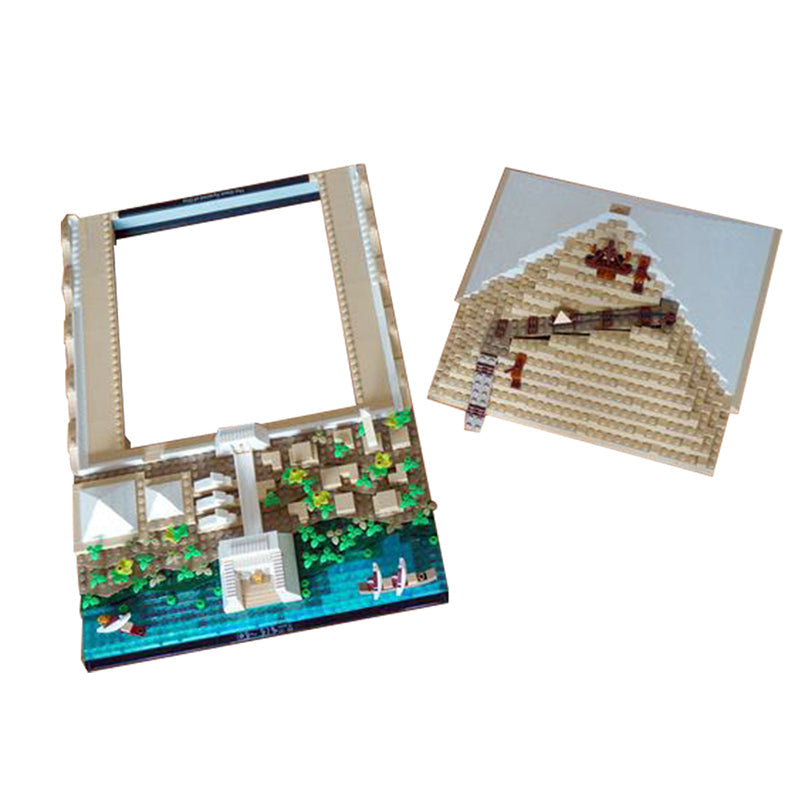 Building Of The Great Pyramid 1467pcs mySite