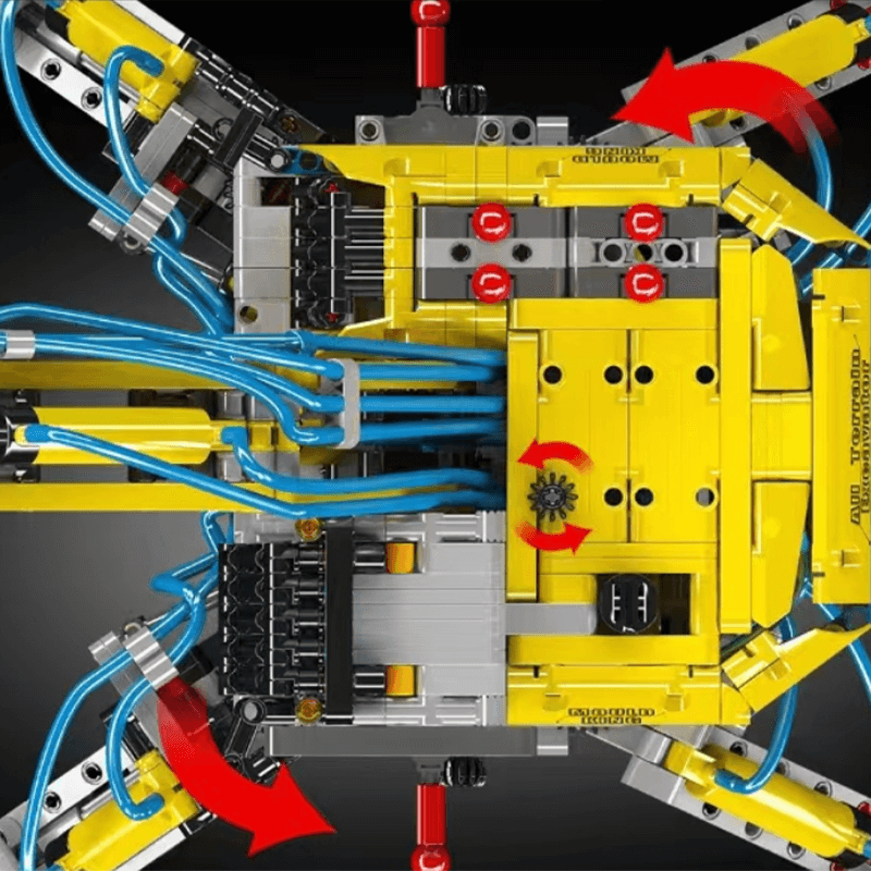 Pneumatic All-Terrain Excavator 1391pcs mySite