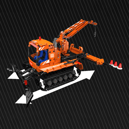 Remote Controlled Snow Plow 1240pcs mySite