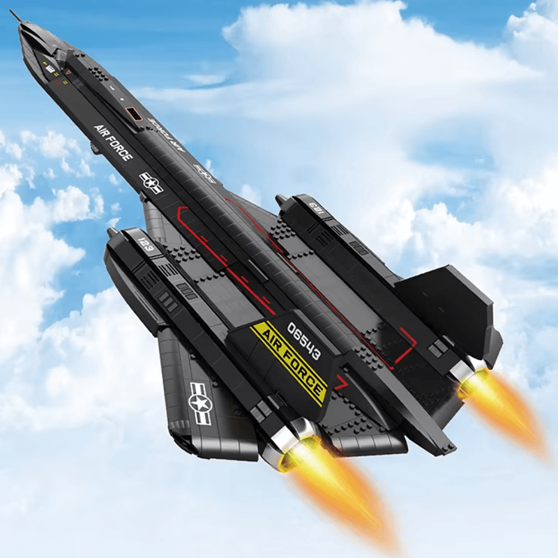 SR-71 Blackbird 1774pcs - RBrickstem®