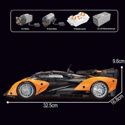 British GT Hypercar 816pcs - RBrickstem®