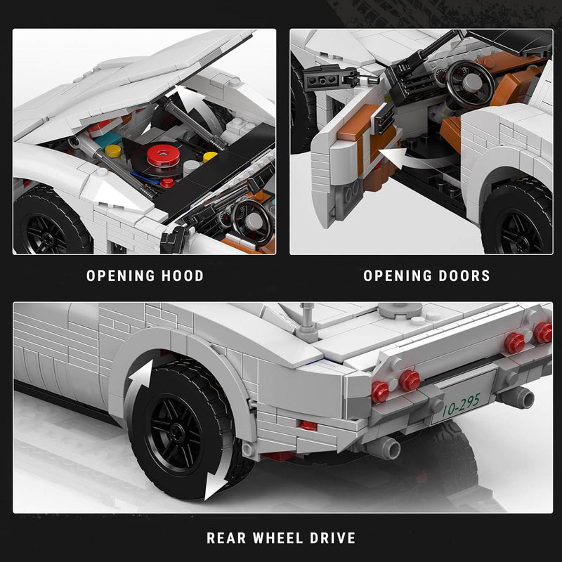 70s V8 American Sports Legend 1346PCS - RBrickstem®