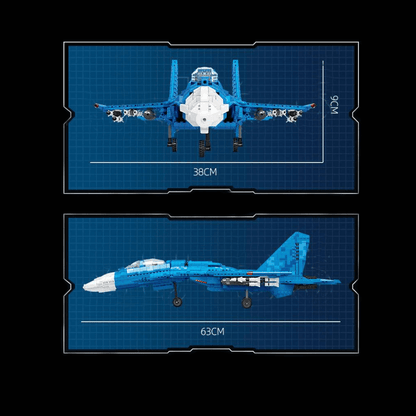 The 63cm SU-35 Fighter 1529pcs mySite