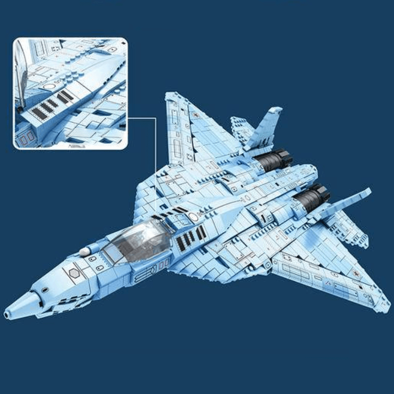 SU-57 Heavy Fighter 1455pcs mySite