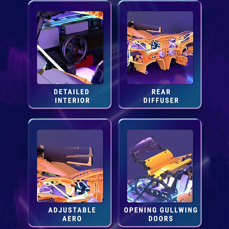 Limited Edition British Hypercar 1919Pcs - RBrickstem®