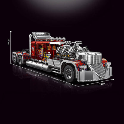 The American V24 Diesel Truck 3484Pcs - RBrickstem®