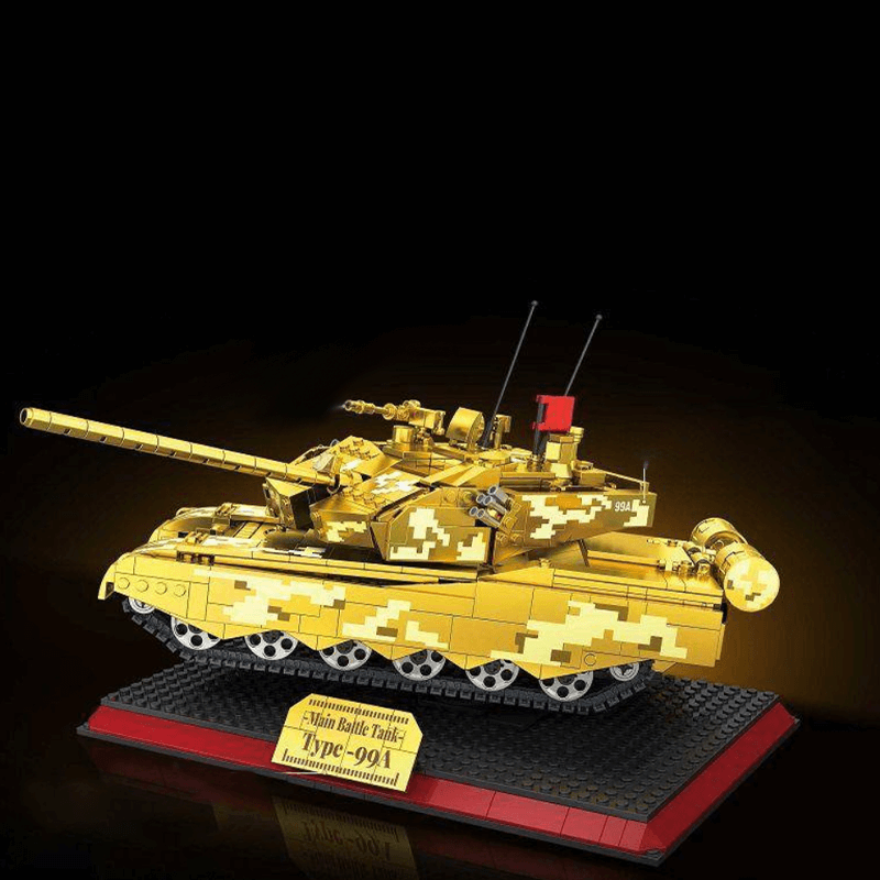 Chrome Gold Edition MA1 Tank 1156pcs mySite