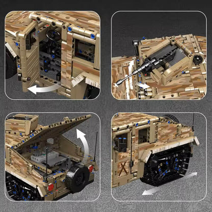 Remote Controlled Tracked Off Roader 2093PCS - RBrickstem®