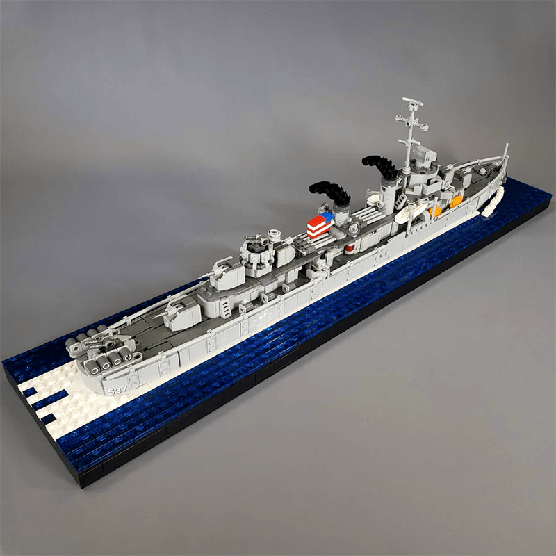 Fletcher-class Destroyer 2315pcs mySite