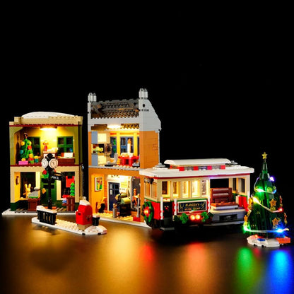 Briksmax 2.0 Light Kit For Holiday Main Street 10308 BriksMax