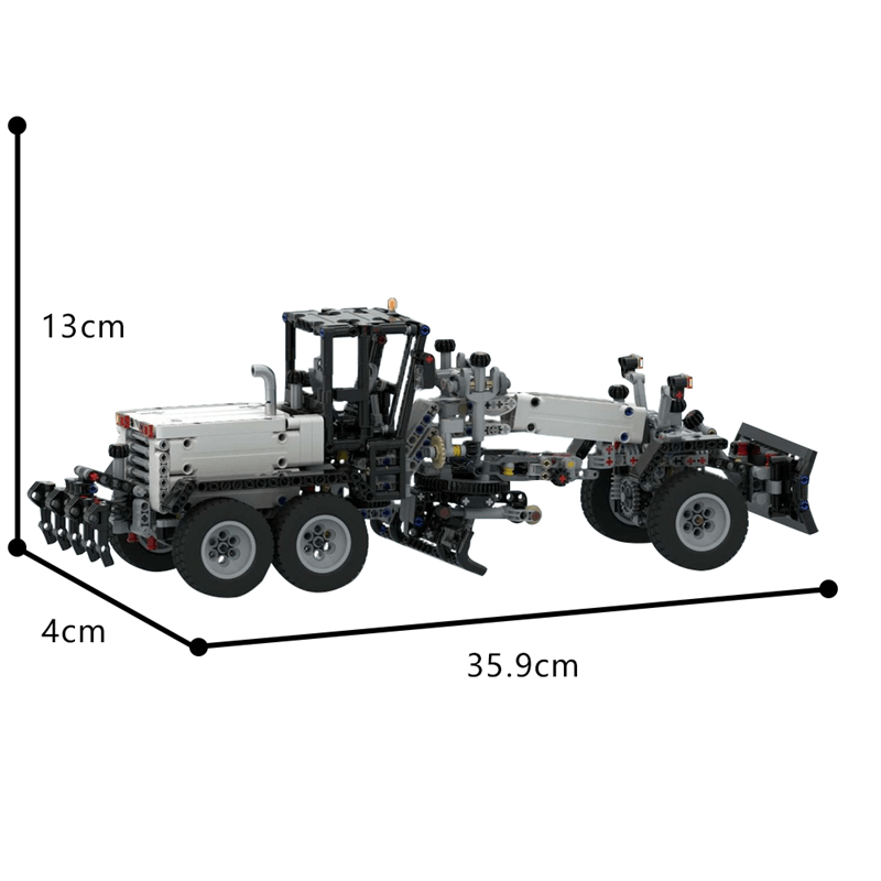 Mechanical Grader 1075pcs mySite