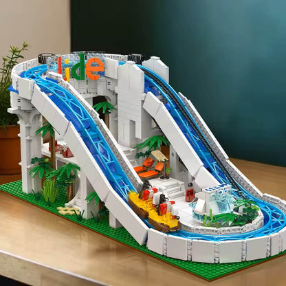 Motorised Water Slide 2087Pcs - RBrickstem®