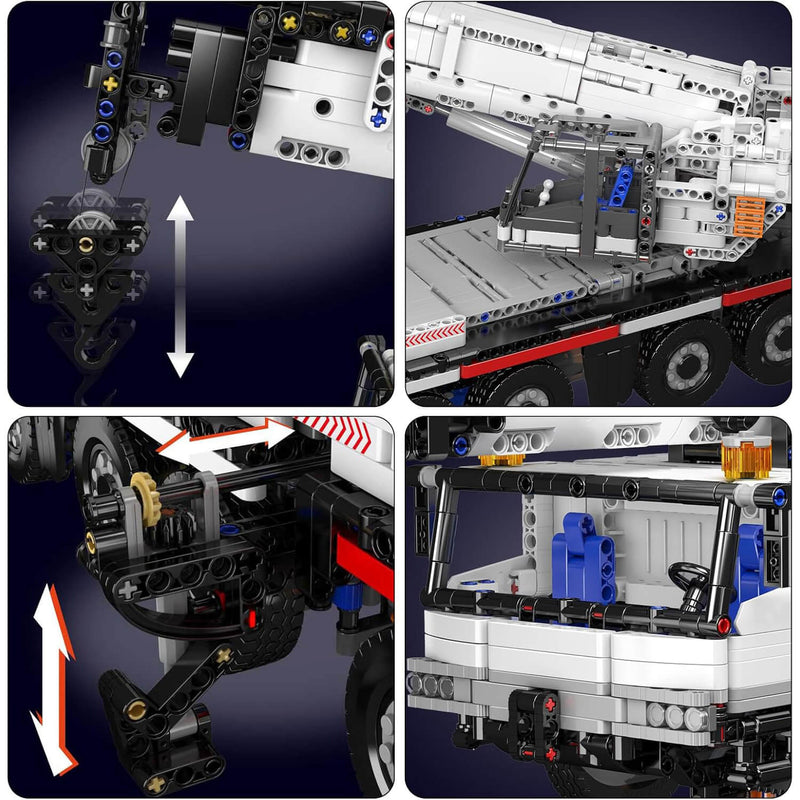 Remote Controlled Mega Crane 3247PCS - RBrickstem®