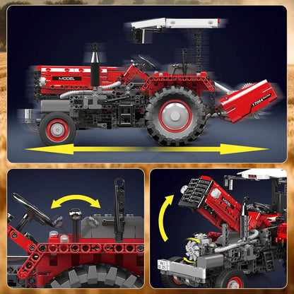Remote Controlled Classic Tractor 1856Pcs - RBrickstem®