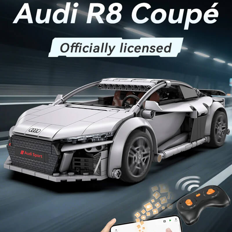 Remote Controlled Audi R8 Coupe 535Pcs - RBrickstem®