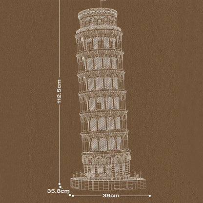 The Ultimate Leaning Tower of Pisa 7651Pcs - RBrickstem®