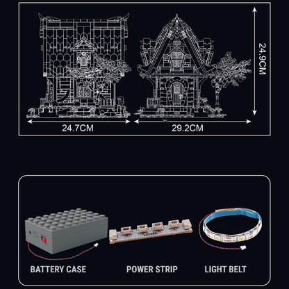 Medieval Wooden Cabin 2191pcs mySite