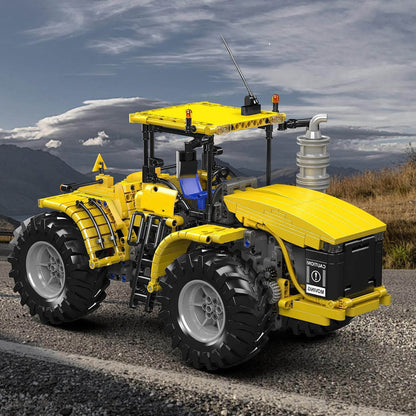 Remote Controlled Yellow Tractor 1299Pcs - RBrickstem®