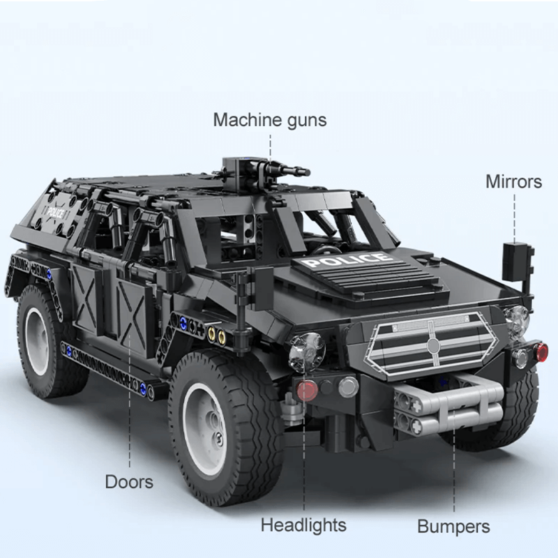 Remote Controlled SWAT Truck 560pcs mySite