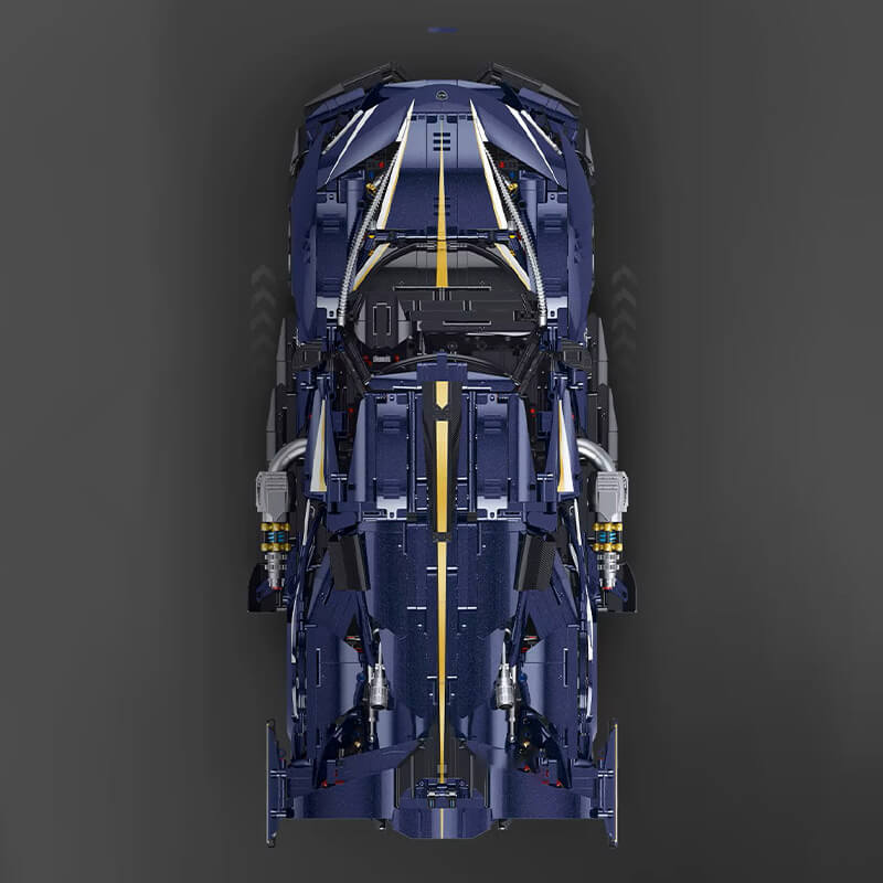 Midnight Edition "Intense Emotion" Hypercar 3655Pcs - RBrickstem®