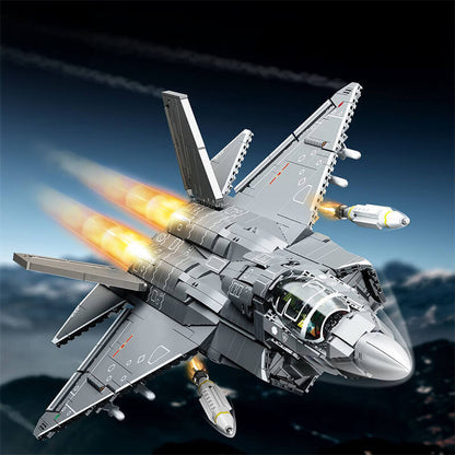 J-35 Fighter Jet 2333Pcs - RBrickstem®