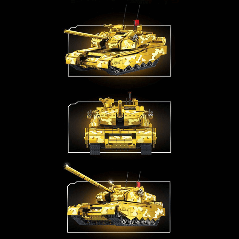 Chrome Gold Edition MA1 Tank 1156pcs mySite