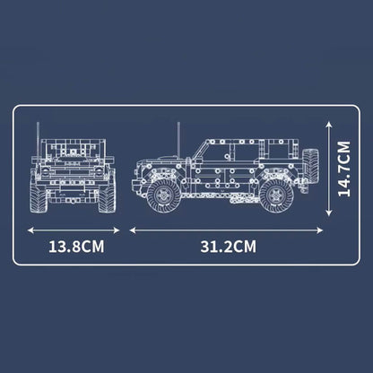 2024 American Off Roader 827Pcs - RBrickstem®
