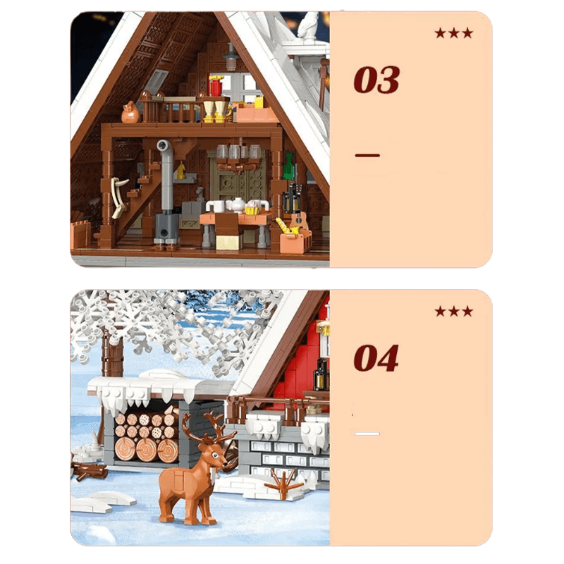 Winter Cabin 2354pcs mySite