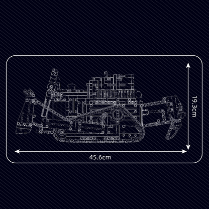 Remote Controlled Bulldozer 1507pcs mySite